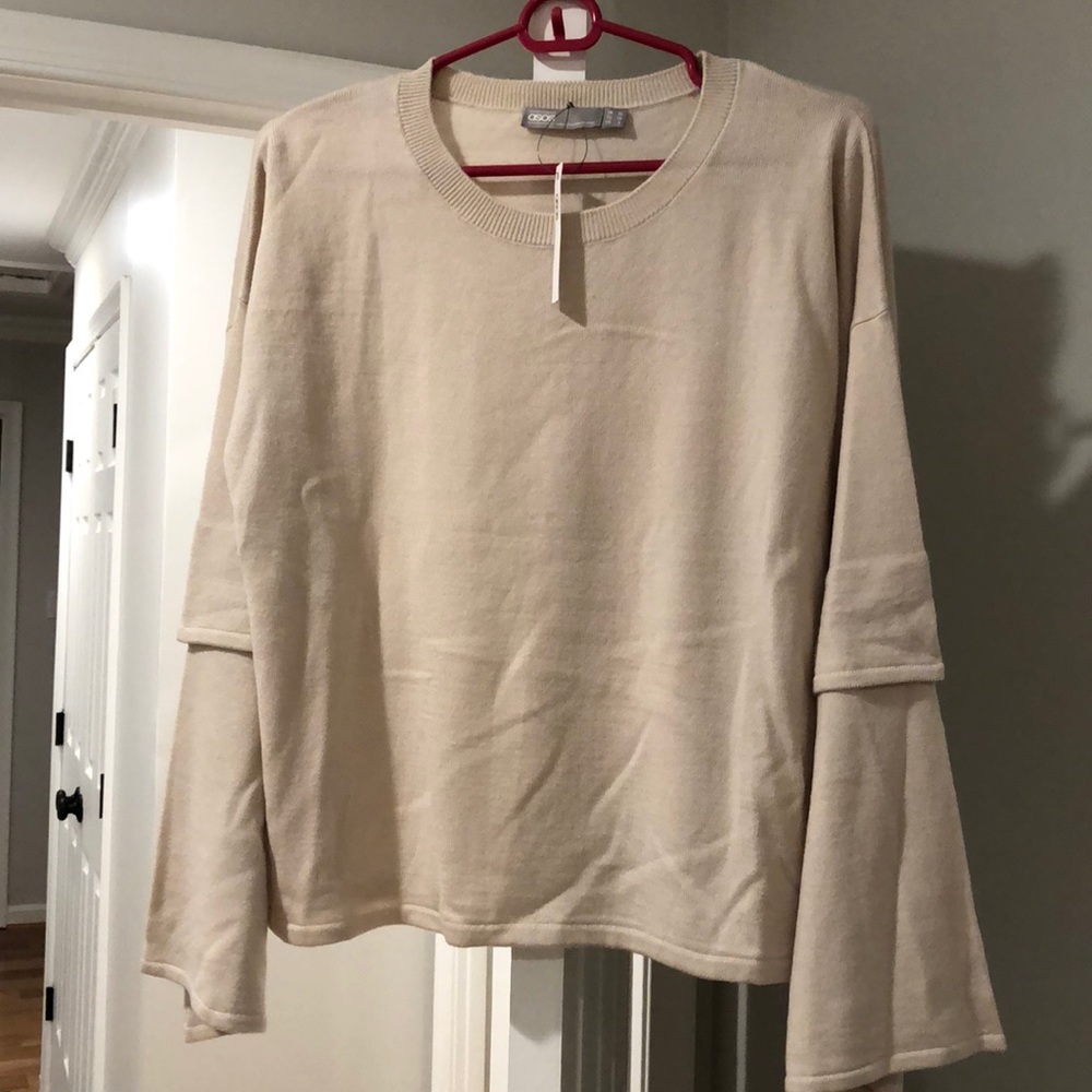 ASOS tan sweater